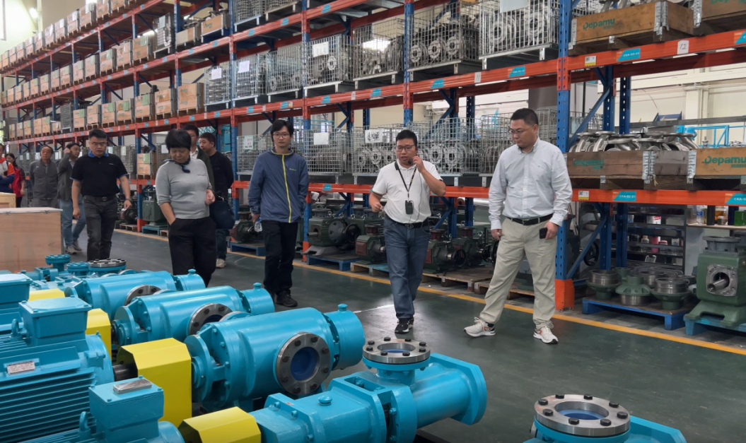 考察 | 中石化機泵專家組來訪，點贊德帕姆！