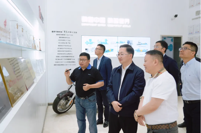 錢塘區(qū)區(qū)長沈燕俊帶隊調(diào)研！德帕姆產(chǎn)業(yè)配套項目取得新進(jìn)展！